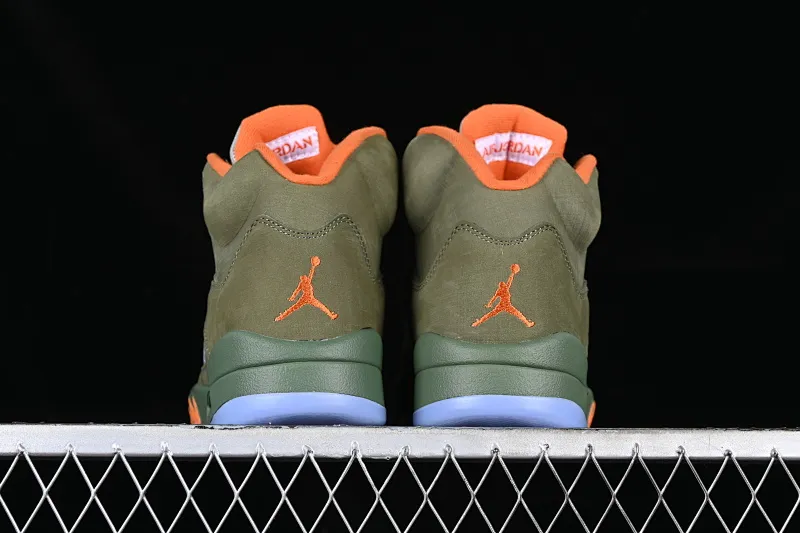 All categories Air Jordan Jordan series basketball shoes Air Jordan 5 Air Jordan 5 Retro "Olive" AJ5 Joe 5 olive green DD0587-308